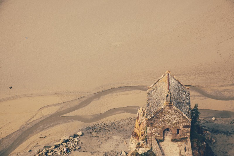 Monte Saint-Michel, la escenografía de un cuento clásico en medio del mar