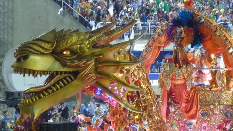 Carnaval de Río de Janeiro: desfile de las escuelas de samba