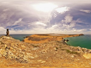 Paisajes de La Guajira: fusión entre desierto y mar