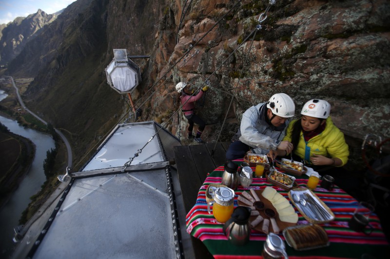 Hoteles en Cusco: un refugio colgante en la montaña