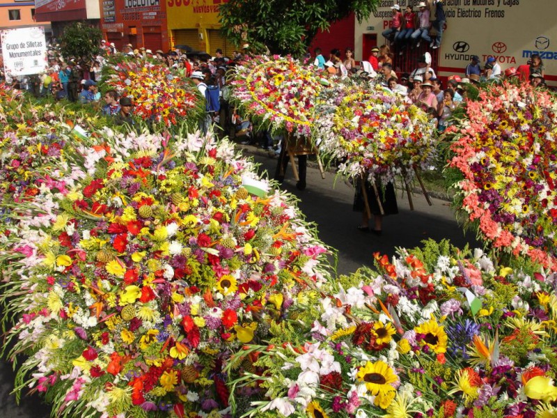 De visita por la Feria de las Flores de Medellín