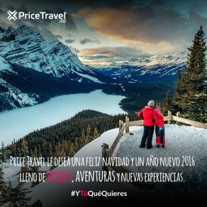 PriceTravel te desea feliz Año Nuevo 2016