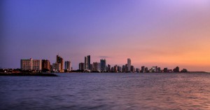 Bocagrande, el sector moderno de Cartagena de Indias